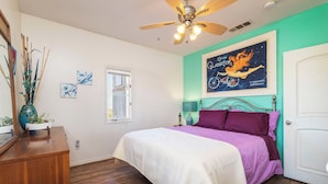 2 bedrooms, iron/ironing board, WiFi (free), bed sheets