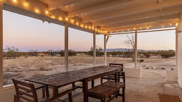 Opções para refeição ao ar livre