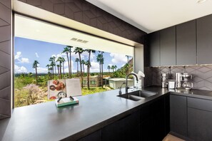 Fridge, microwave, oven, stovetop - Camelback Mountain Mansion - Micro-resort, Views, Golf, Heated Pool, Game Room (Phoenix)