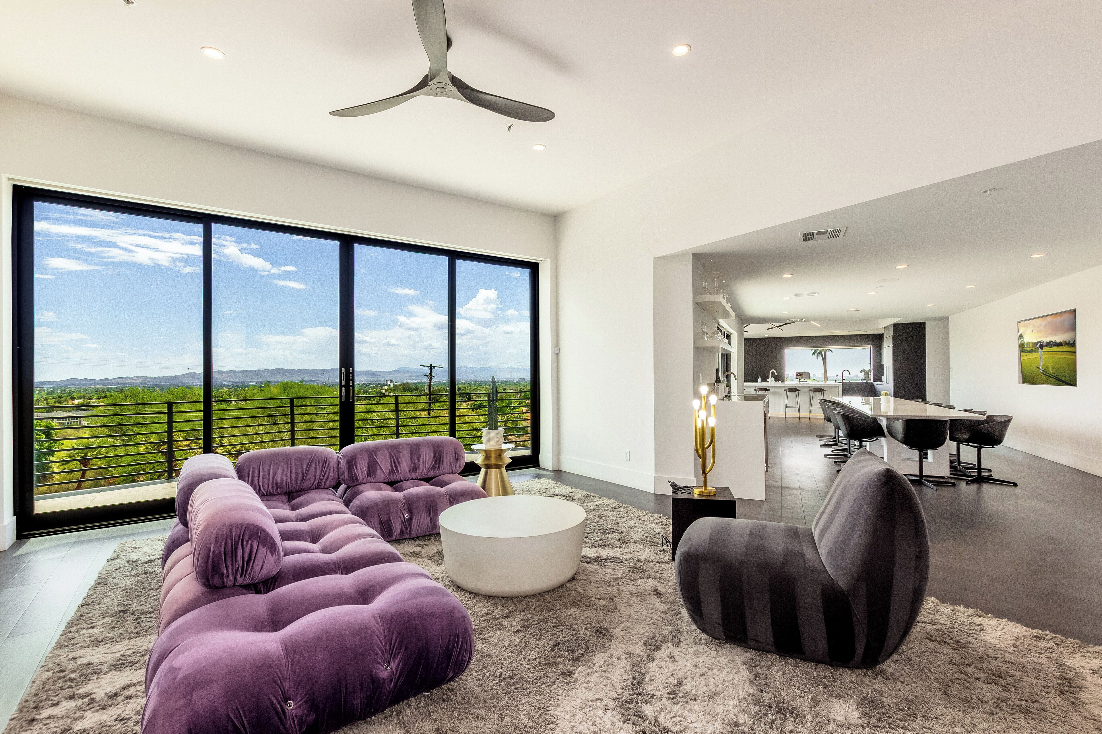 TV, fireplace, video games, table football