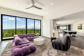 TV, fireplace, video games, foosball - Camelback Mountain Mansion - Micro-resort, Views, Golf, Heated Pool, Game Room (Phoenix)