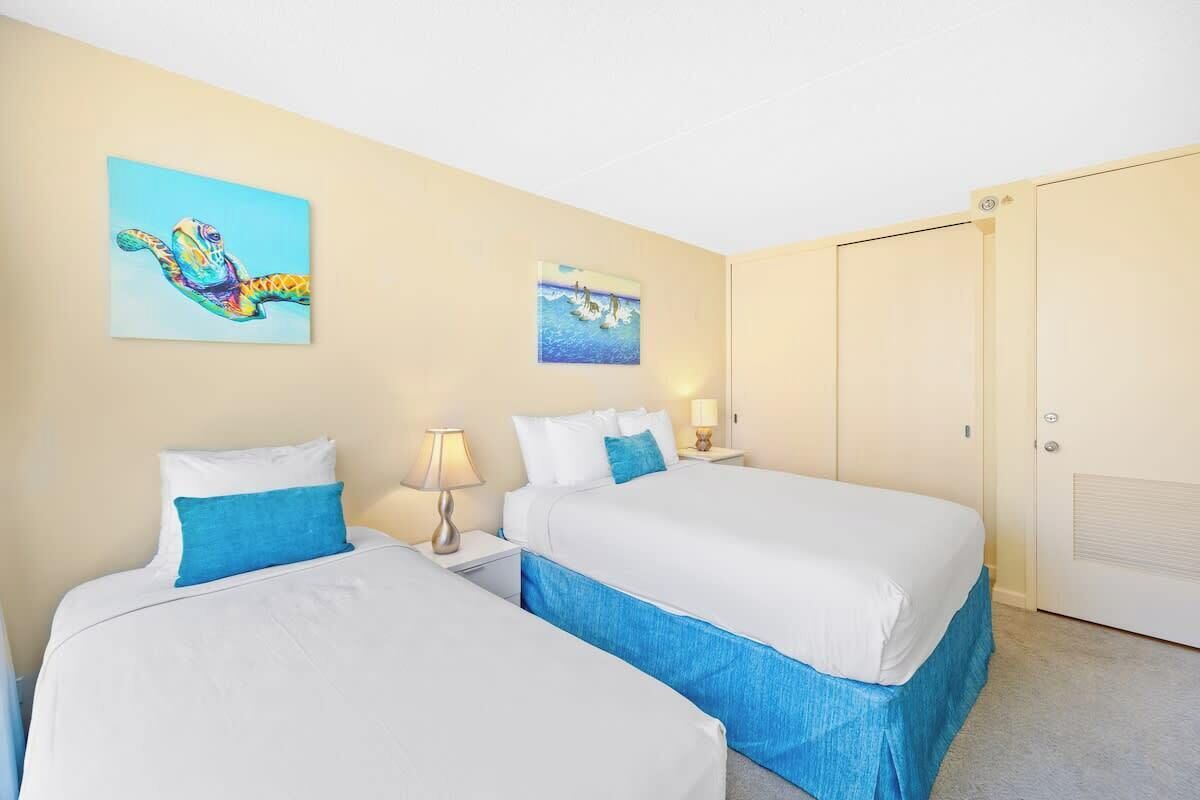 2 bedrooms, iron/ironing board, free WiFi, bed sheets