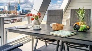 Outdoor dining - Hafenspitze App. 23, Deutschland (Wismar)