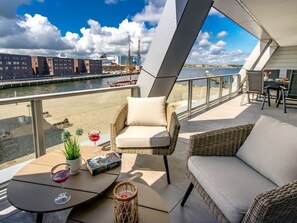 Outdoor dining - Hafenspitze App. 23, Deutschland (Wismar)