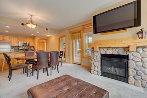 Condo, 3 Bedrooms | Living room | TV - Taylor's Crossing #210 3 Bedroom Condo by RedAwning (Copper Mountain)
