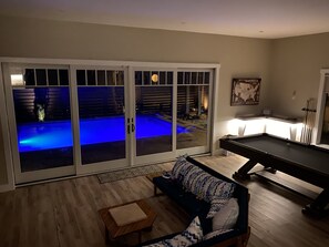 Outdoor pool, a heated pool - Heated Pool, Outdoor Kitchen,3 blocks from the beach.  (Folly Beach)