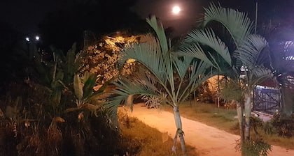 Beach house: 5 bedrooms, swimming pool, barbecue, billiards. Excellent location.