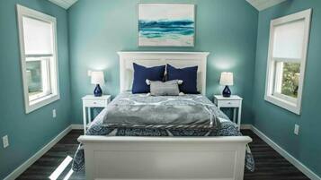 3 soverom, wi-fi (inkludert) og sengetøy