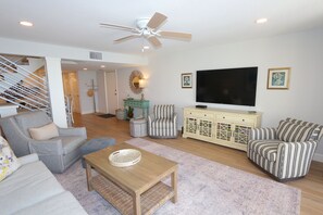 Smart TV - Luxury 3BD Beachfront Living: La Playa 203D by RVA (Longboat Key)