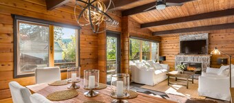 Rustic Chic Banff Mountain Home