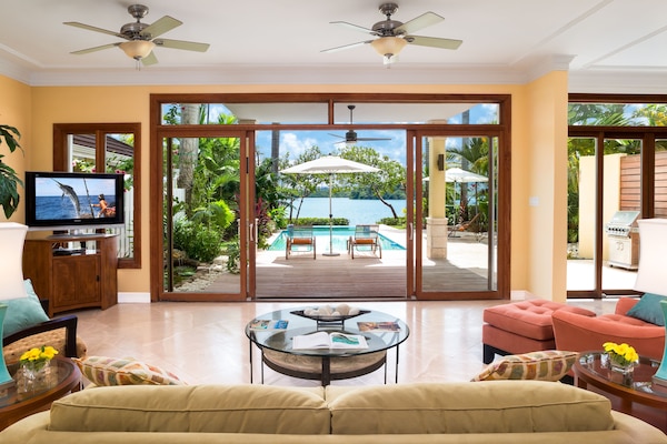 THE LIVING ROOM
at  "SHIMMERING WATERS"