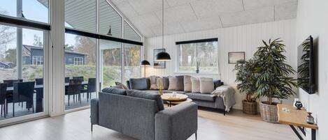 TV, fireplace, DVD player, foosball