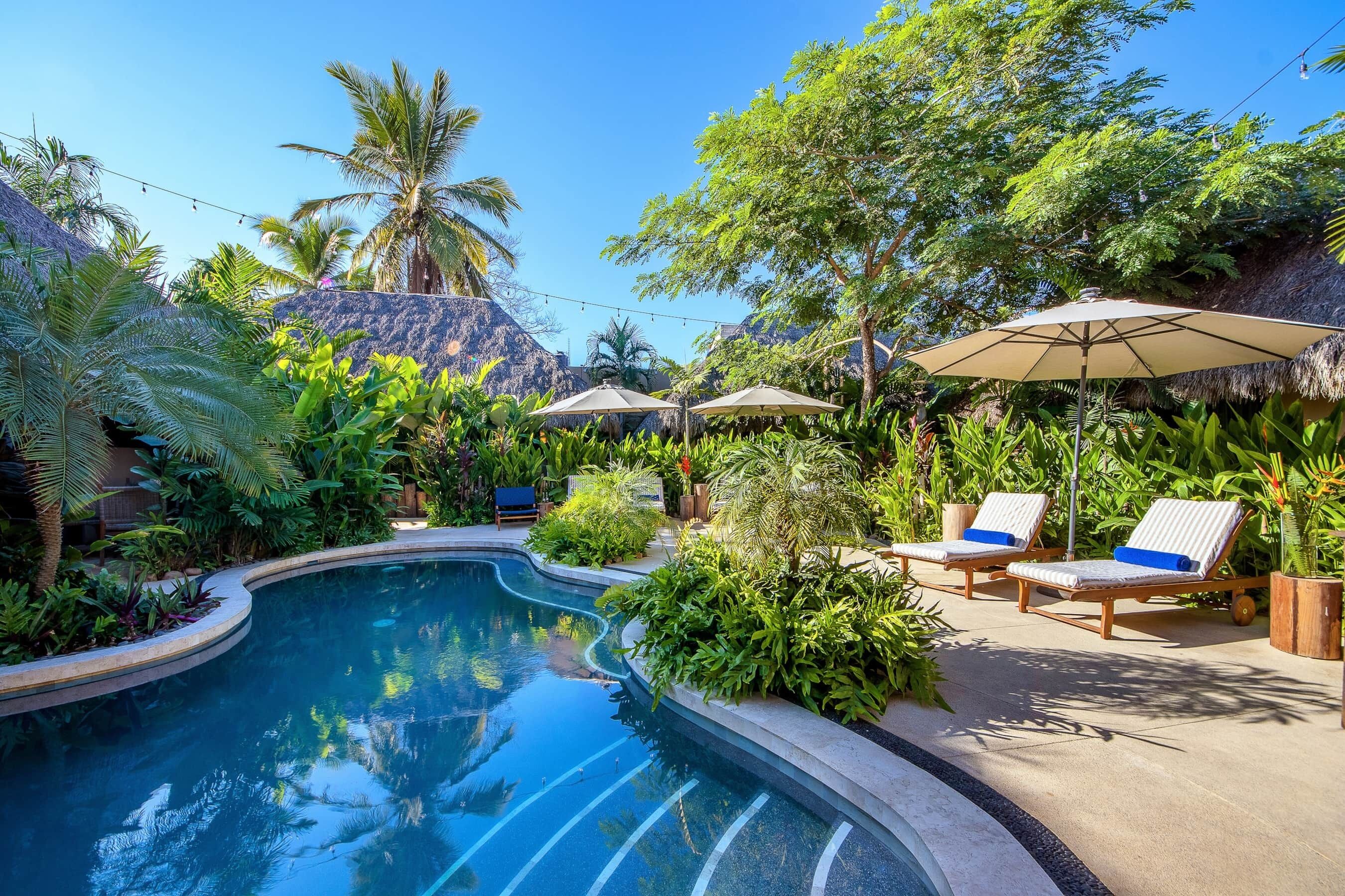 Una piscina climatizada