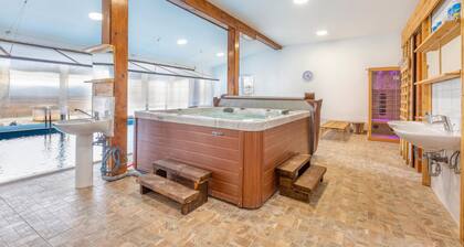 Tolles Haus in Skare mit Sauna
