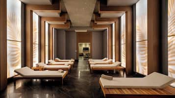 Behandlungsräume für Paare, Sauna, Dampfbad