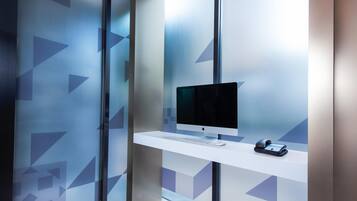 Blick von der Unterkunft