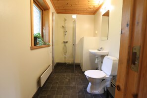 Douche, papier toilette