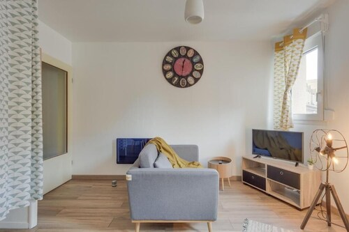 Chic studio avec parking au centre-ville