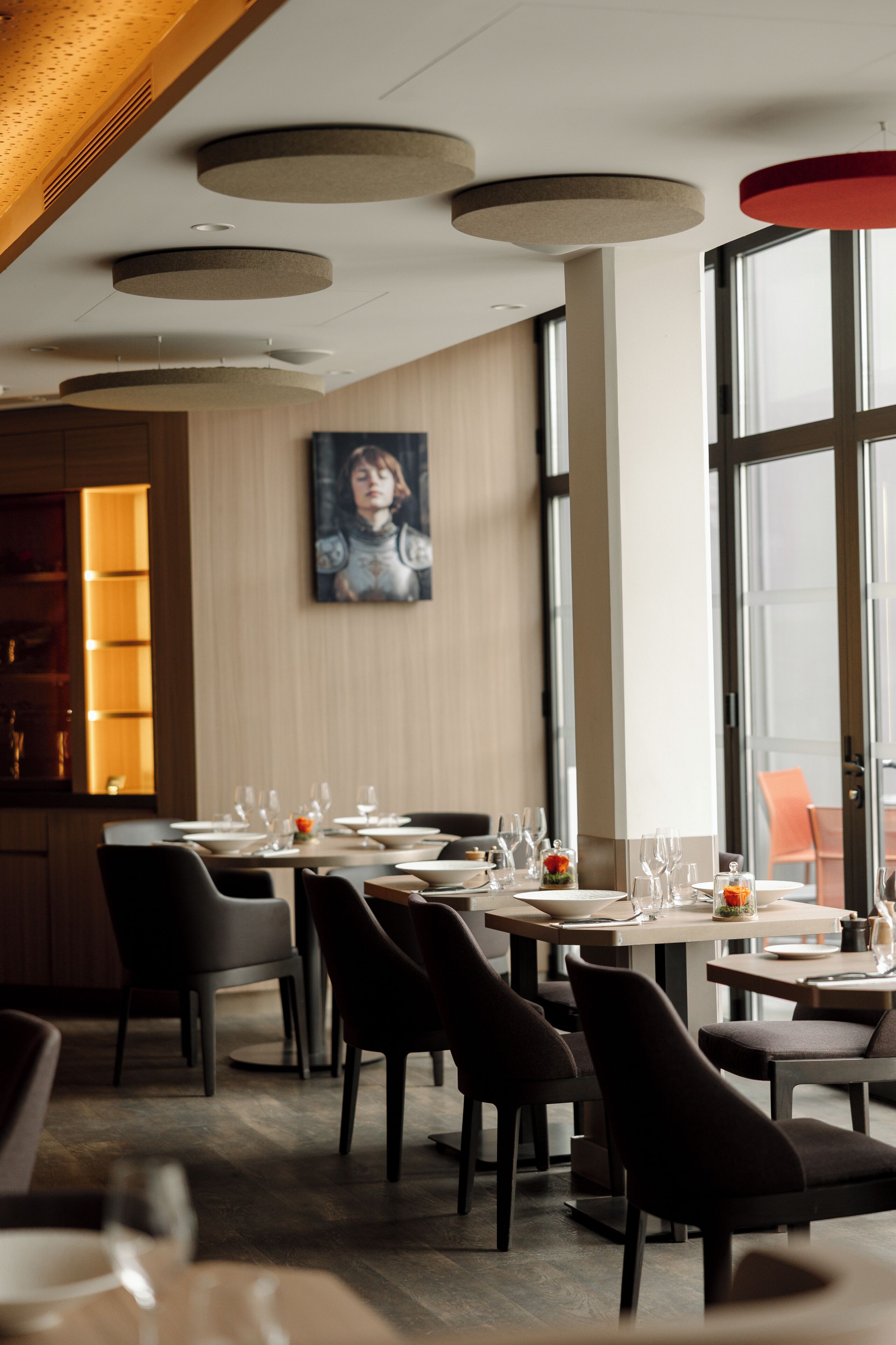 Petit déjeuner, dîner et brunch servis sur place