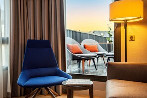 Junior Room, Terrace | Premium bedding, minibar, in-room safe, desk - Radisson Blu Hotel, Rouen Centre (Rouen)