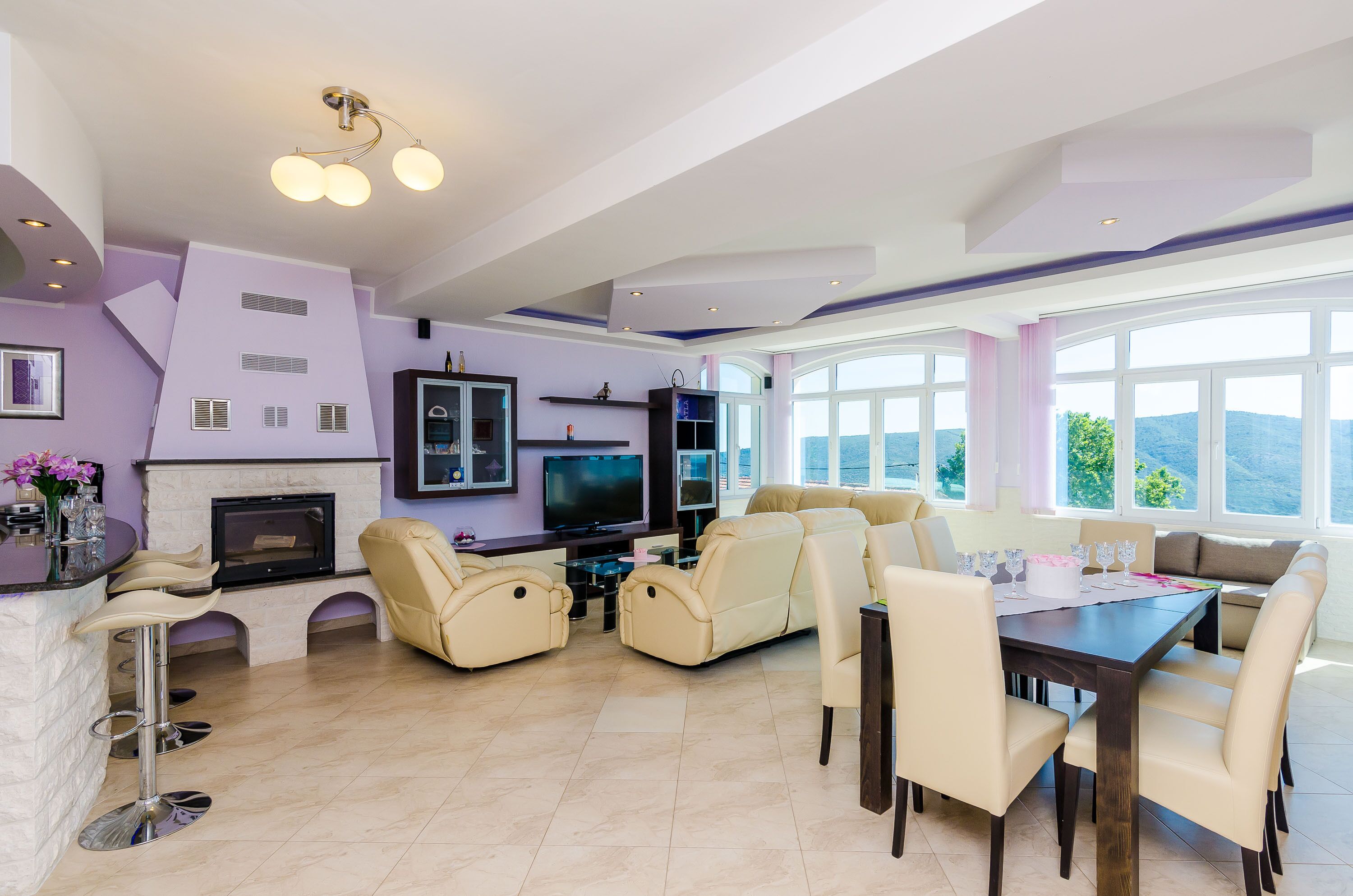 Villa (Three Bedroom Apartment with Terrace ) | In-room dining