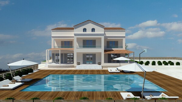 Luxury-Villa | Terrasse/Patio