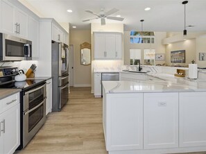 Kitchen - Waterfront 5BR retreat with heated pool in Marco Island (Marco Island)