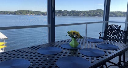 Pristine Property with Lakefront View Just Steps from the Heated Pool & Hot Tub