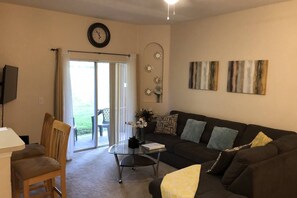 Apartment (110 Regal Palms) | Living area | TV, DVD player - 110 Regal Palms (Davenport)
