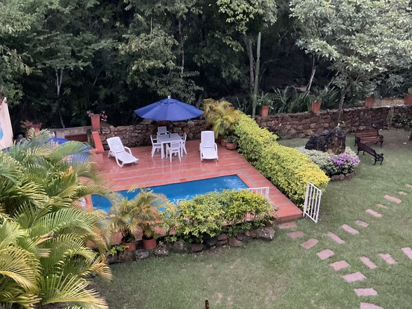Alberca al aire libre