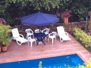 Alberca al aire libre
