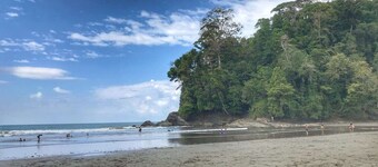 Newly remodeled two-bedroom, both suites with private attached bathrooms, private pool