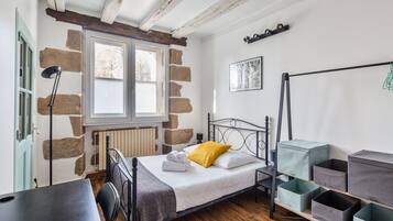 3 chambres, fer et planche Ă repasser, Wi-Fi gratuit, draps fournis