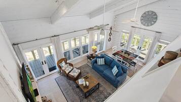 TV, DVD player, offices