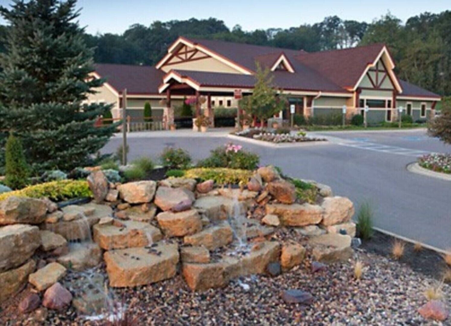 Enceinte de l’hébergement