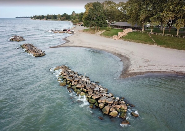 Beach nearby