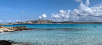 House by the sea Gulf of Asinara