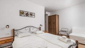 1 間睡房、熨斗/熨衫板、免費 Wi-Fi、床單