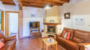 TV, fireplace, DVD player, ping pong