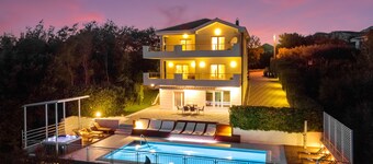 Luxury Villa Lovric with private heated pool, Jacuzzi, Sauna and private tavern