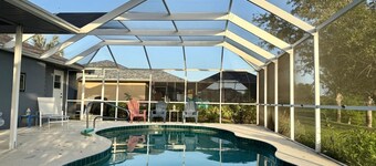 Your own Villa with a Heated Pool near South Florida's wonderful beaches.