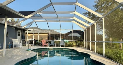 Your own Villa with a Heated Pool near South Florida's wonderful beaches.