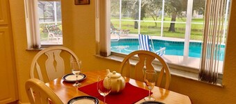 Your own Villa with a Heated Pool near South Florida's wonderful beaches.