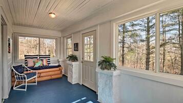 Sunroom | Wooded Views