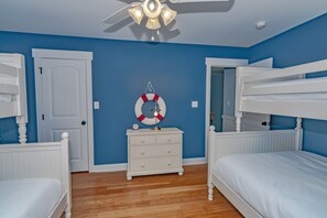 4 bedrooms, iron/ironing board, travel crib, WiFi