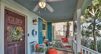 Walk to Poretto Beach: Tropical Oasis in Galveston