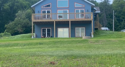 New Construction! Gorgeous full home with large deck overlooking North Twin Lake