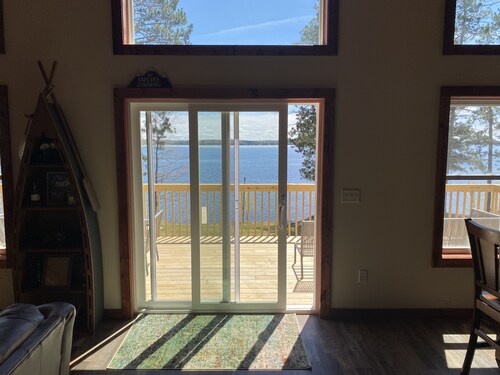 New Construction! Gorgeous full home with large deck overlooking North Twin Lake