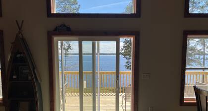 New Construction! Gorgeous full home with large deck overlooking North Twin Lake