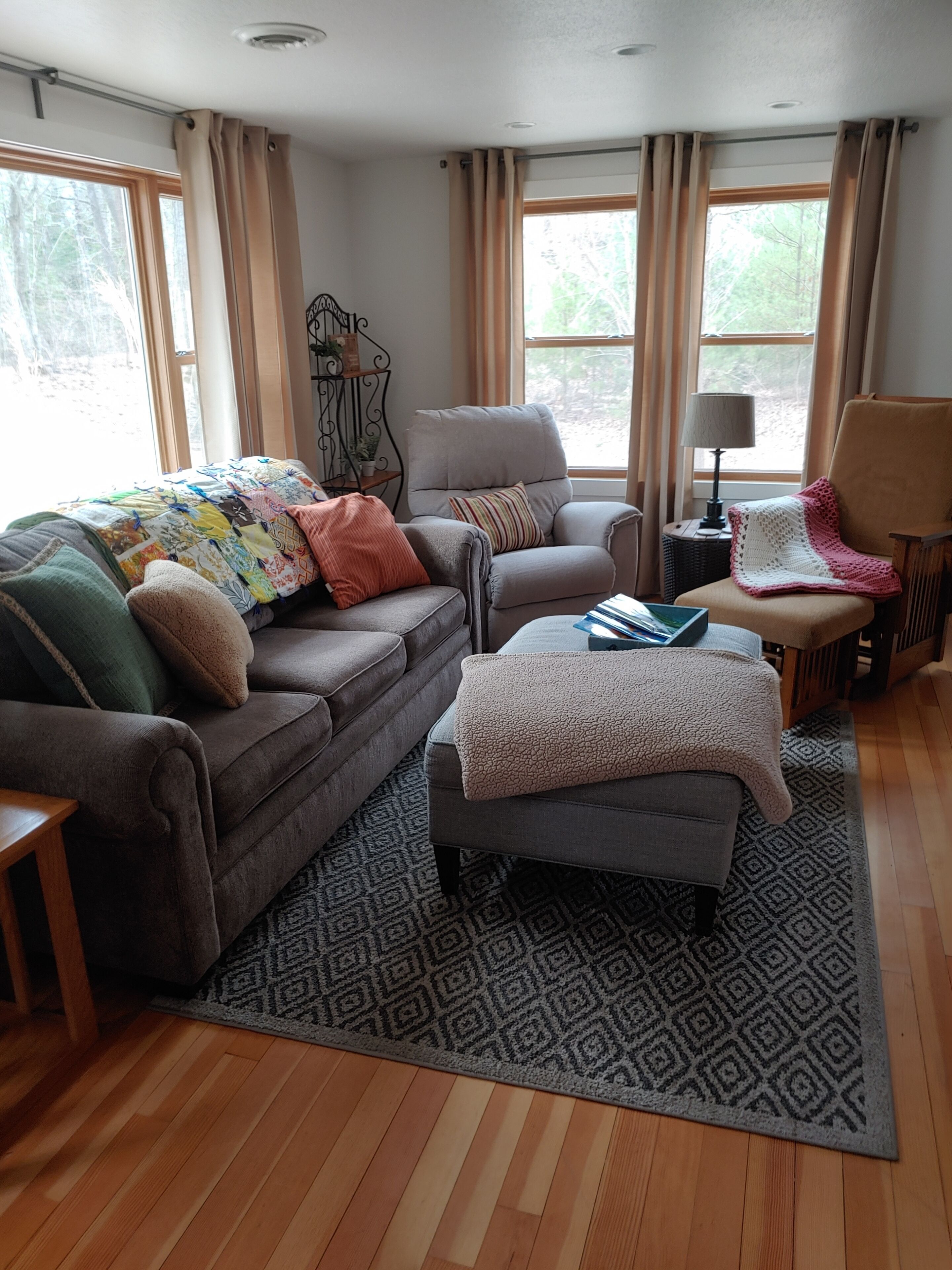 TV connectée, cheminée